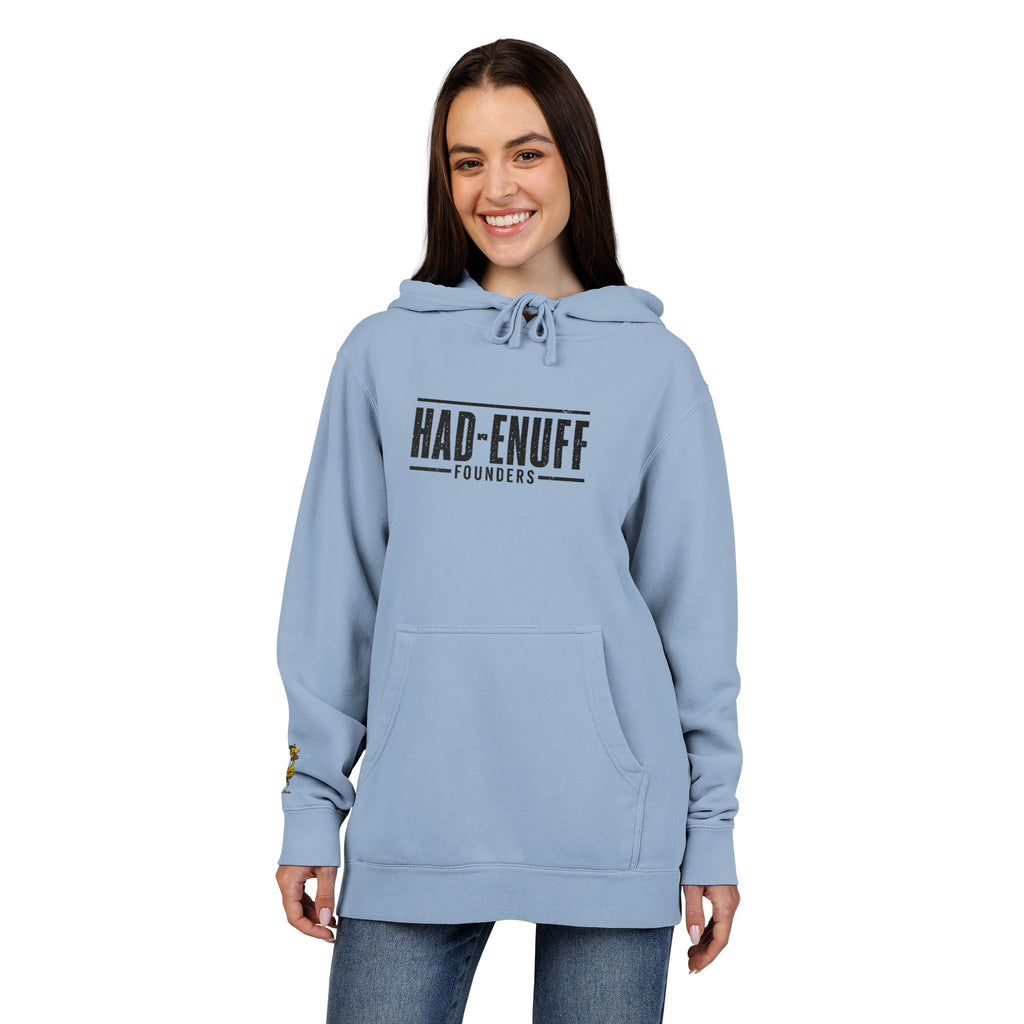 Had-Enuff Founders Hoodie — Pigment-Dyed Casual Pullover