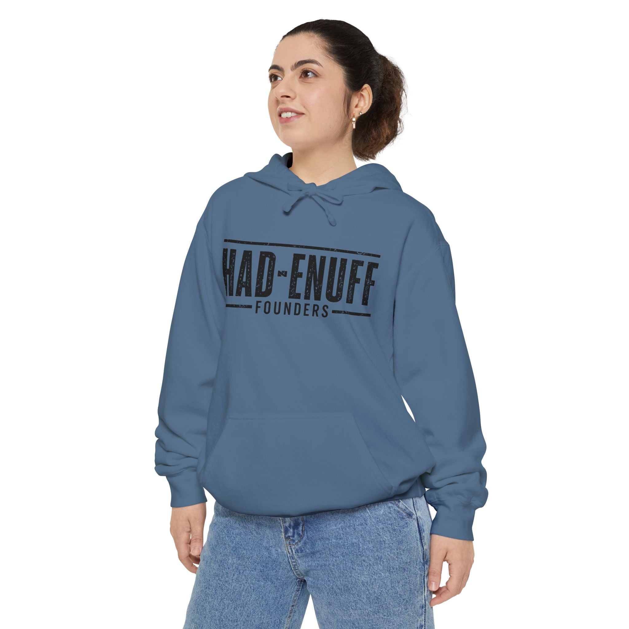 Had-Enuff Founders Hoodie — Vintage Logo Garment-Dyed Pullover