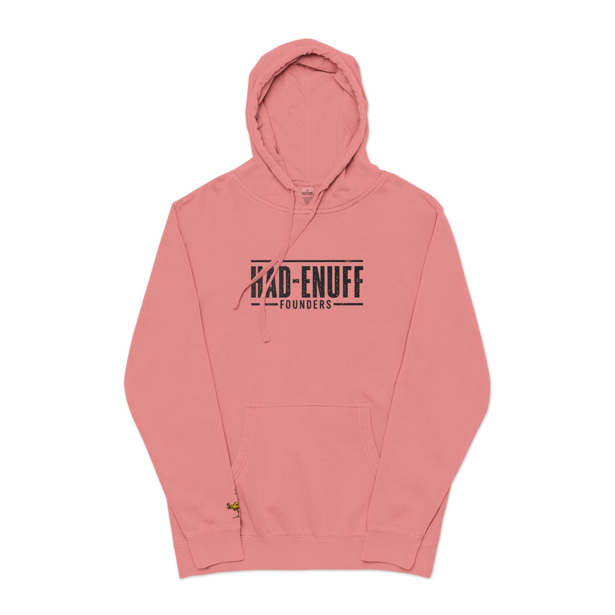 Had-Enuff Founders Hoodie — Pigment-Dyed Casual Pullover