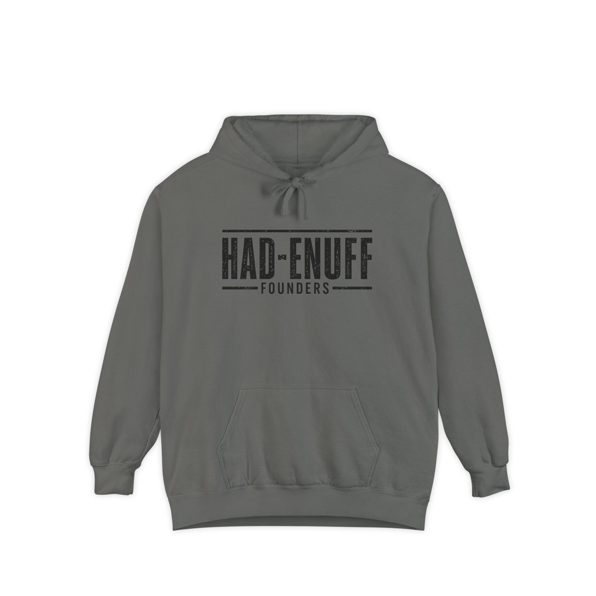 Had-Enuff Founders Hoodie — Vintage Logo Garment-Dyed Pullover
