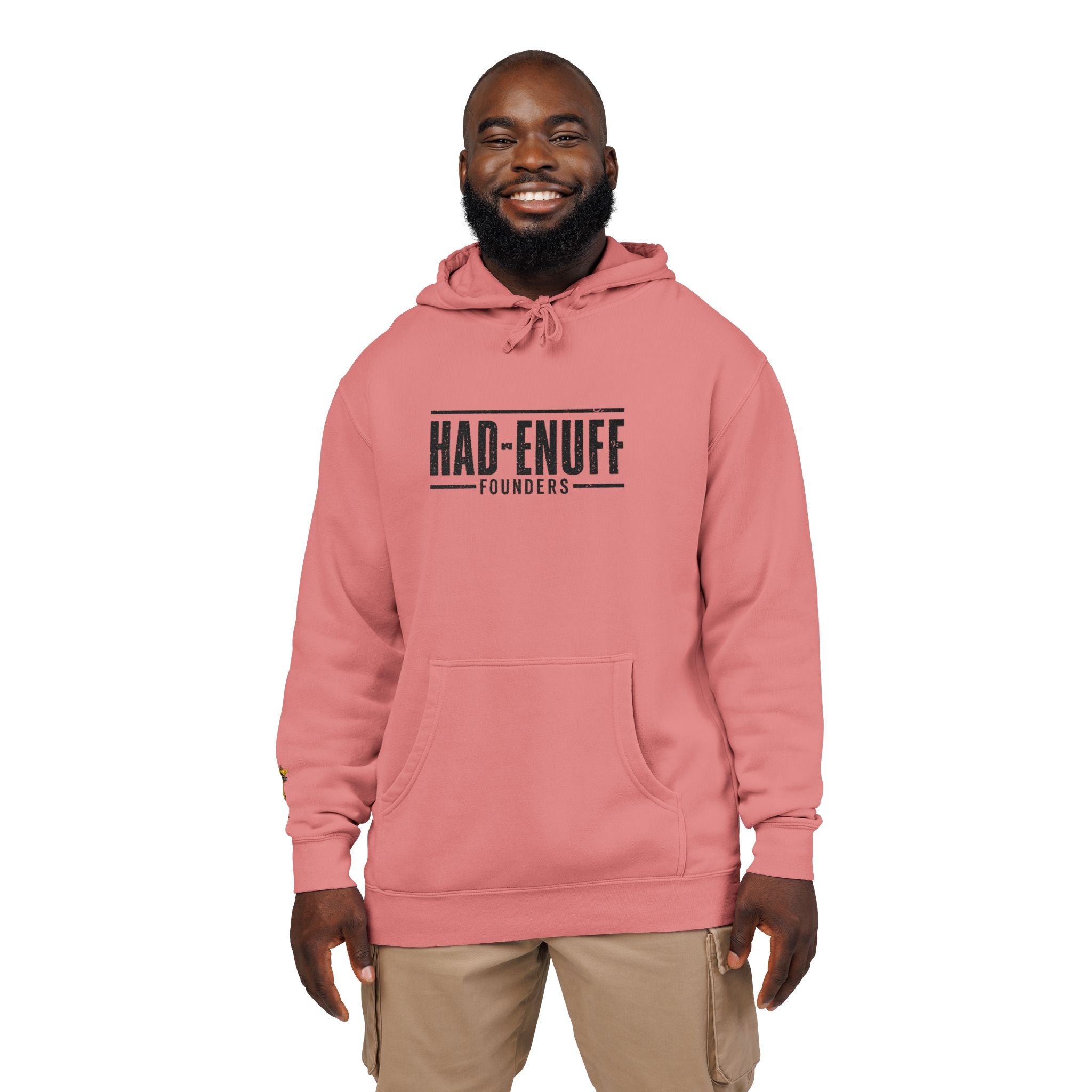 Had-Enuff Founders Hoodie — Pigment-Dyed Casual Pullover