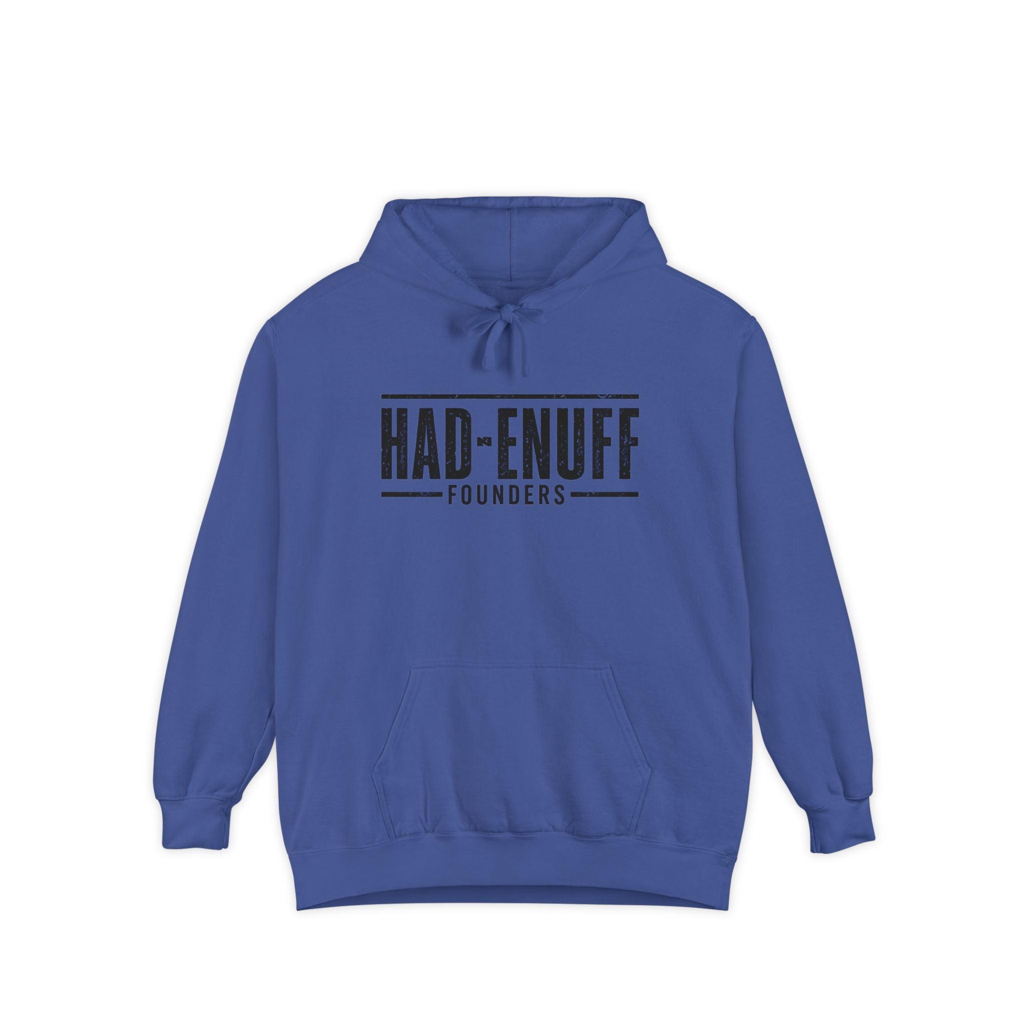 Had-Enuff Founders Hoodie — Vintage Logo Garment-Dyed Pullover