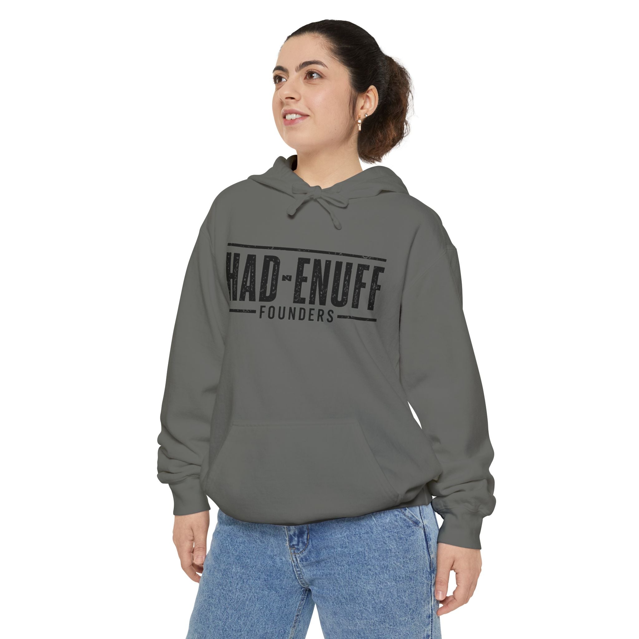 Had-Enuff Founders Hoodie — Vintage Logo Garment-Dyed Pullover