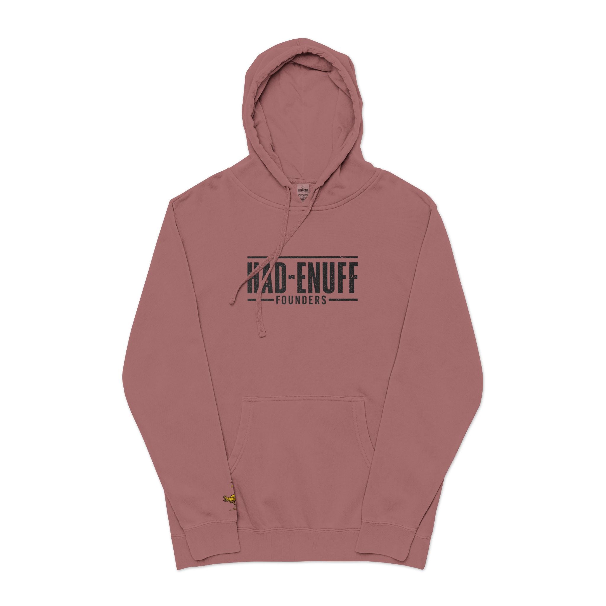 Had-Enuff Founders Hoodie — Pigment-Dyed Casual Pullover