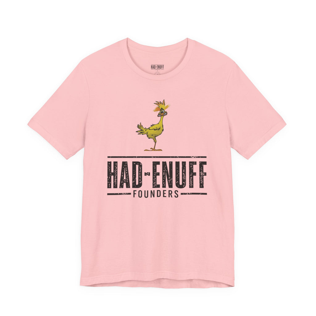 Had-Enuff Founders T-Shirt - Vintage Rooster Graphic Tee
