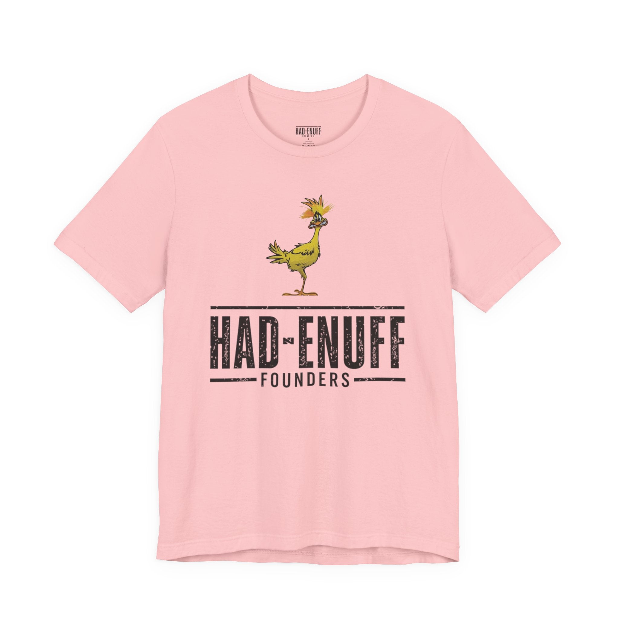 Had-Enuff Founders T-Shirt - Vintage Rooster Graphic Tee