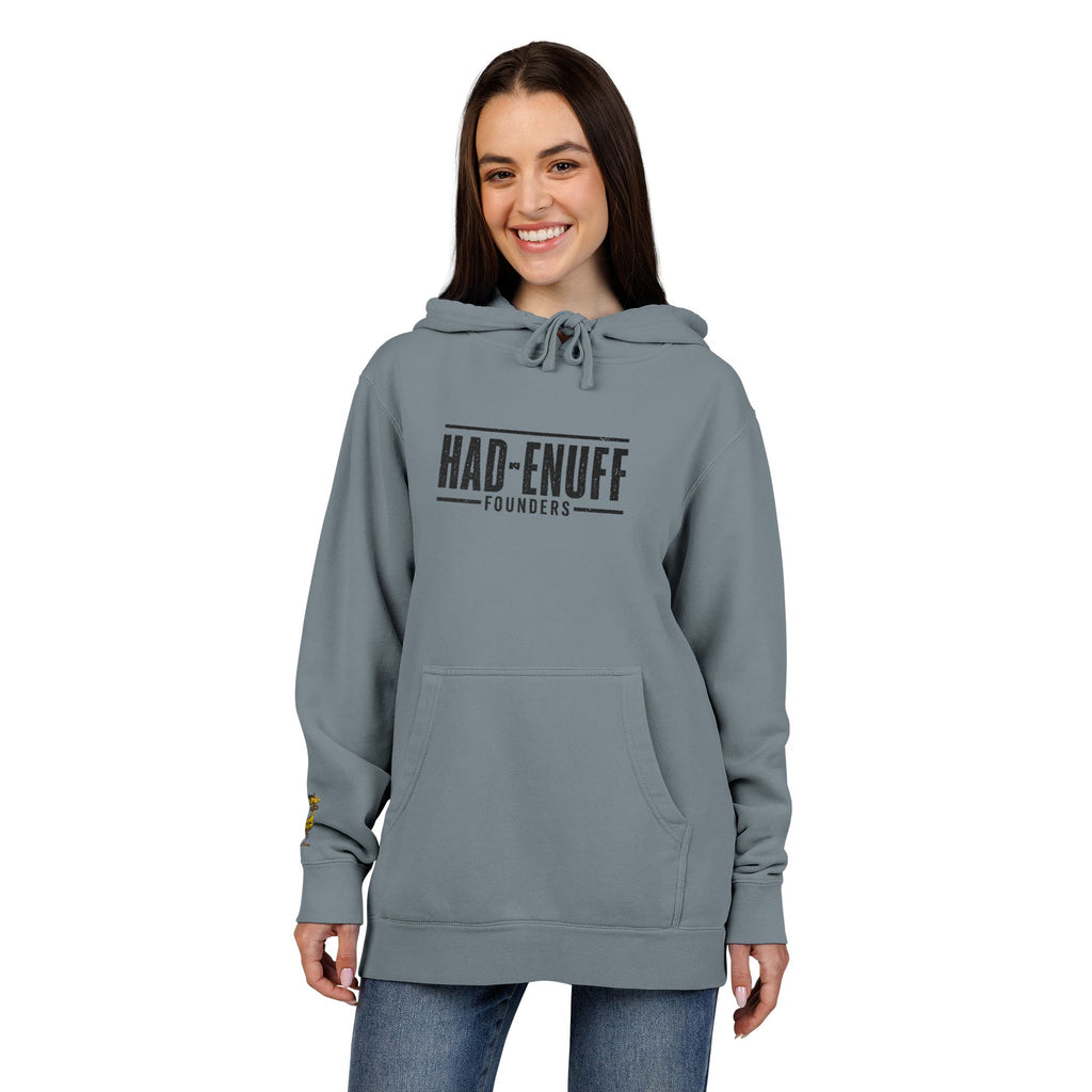 Had-Enuff Founders Hoodie — Pigment-Dyed Casual Pullover