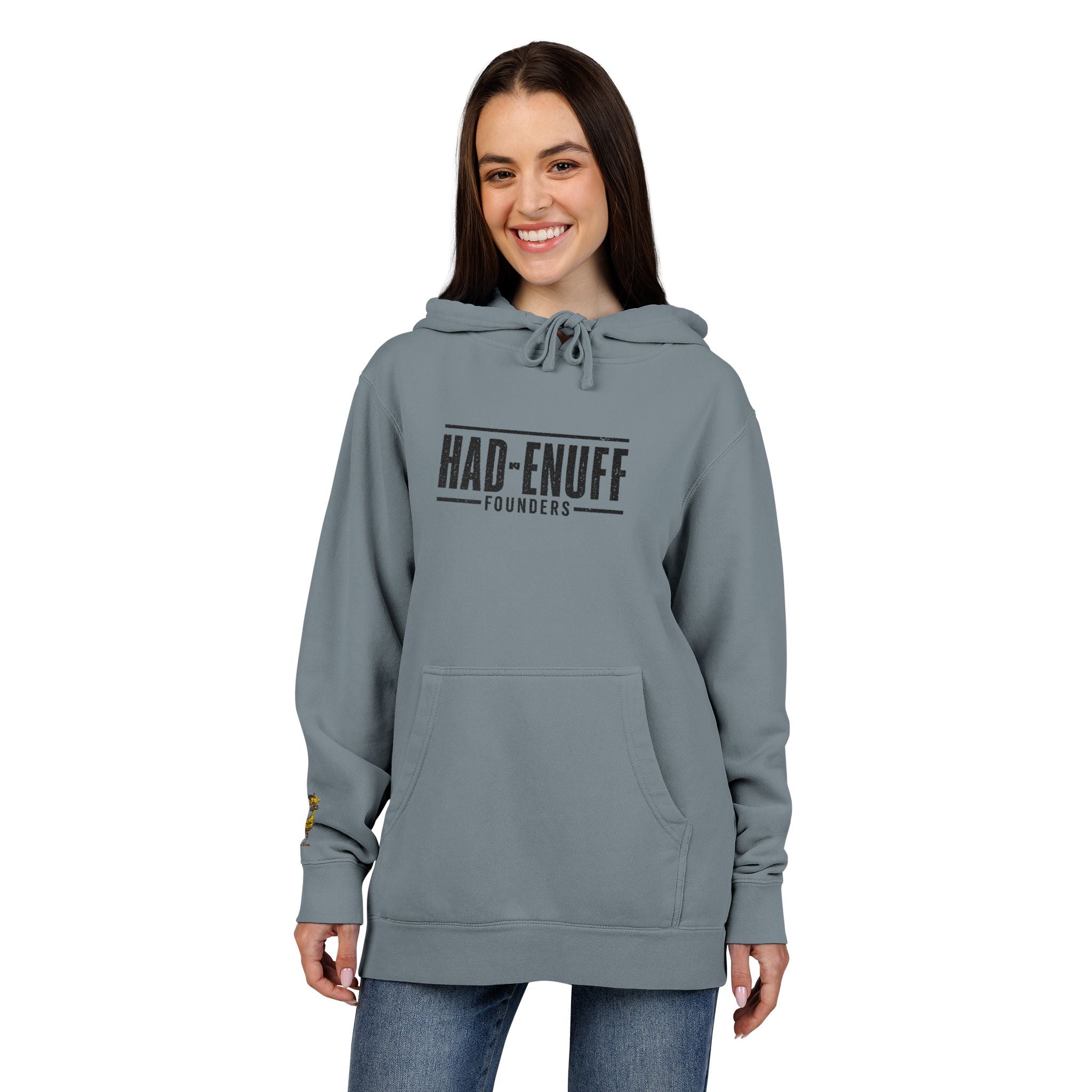 Had-Enuff Founders Hoodie — Pigment-Dyed Casual Pullover