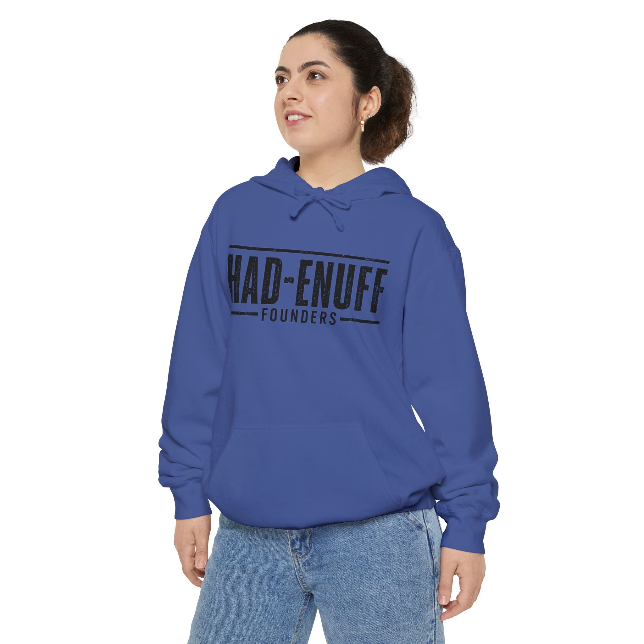 Had-Enuff Founders Hoodie — Vintage Logo Garment-Dyed Pullover