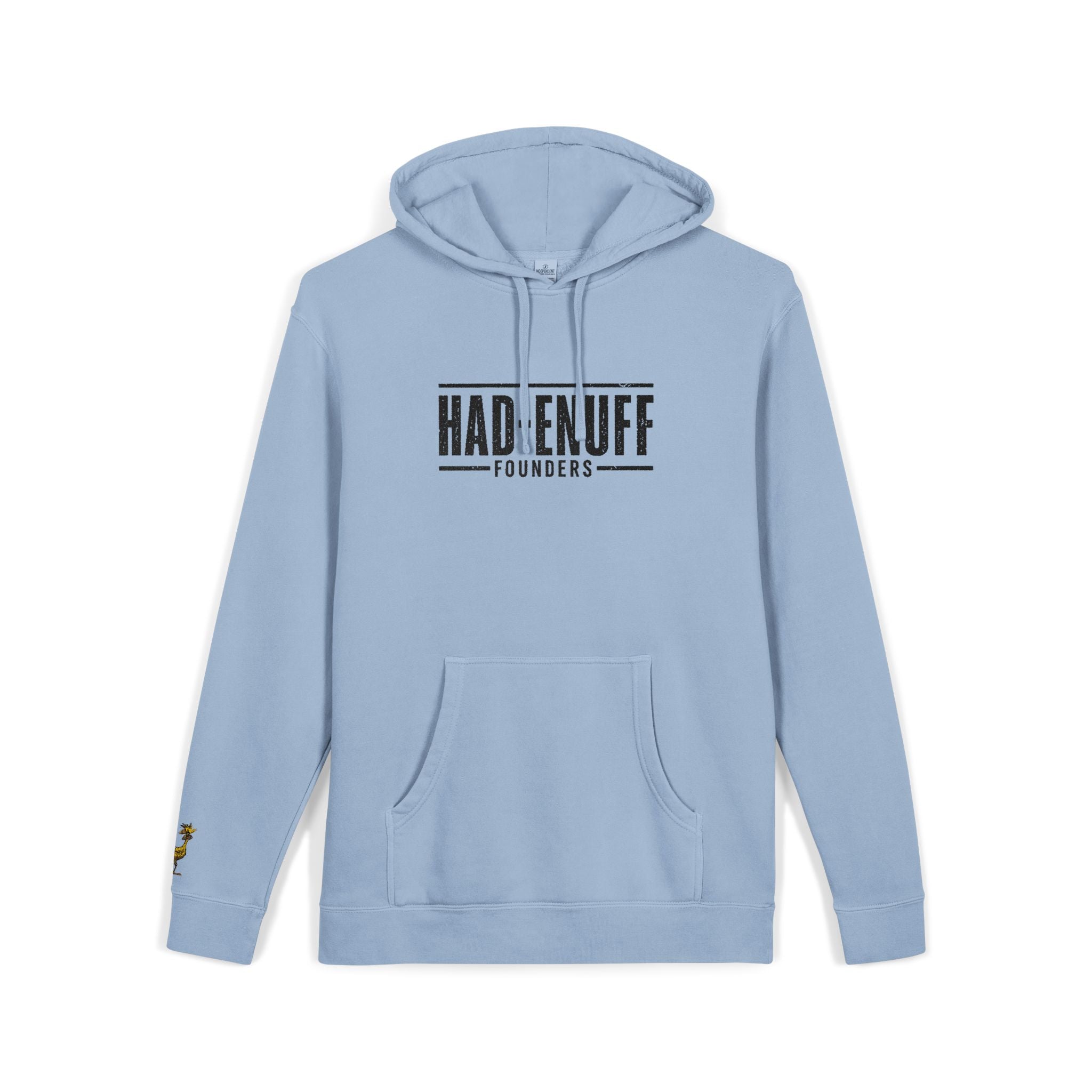 Had-Enuff Founders Hoodie — Pigment-Dyed Casual Pullover