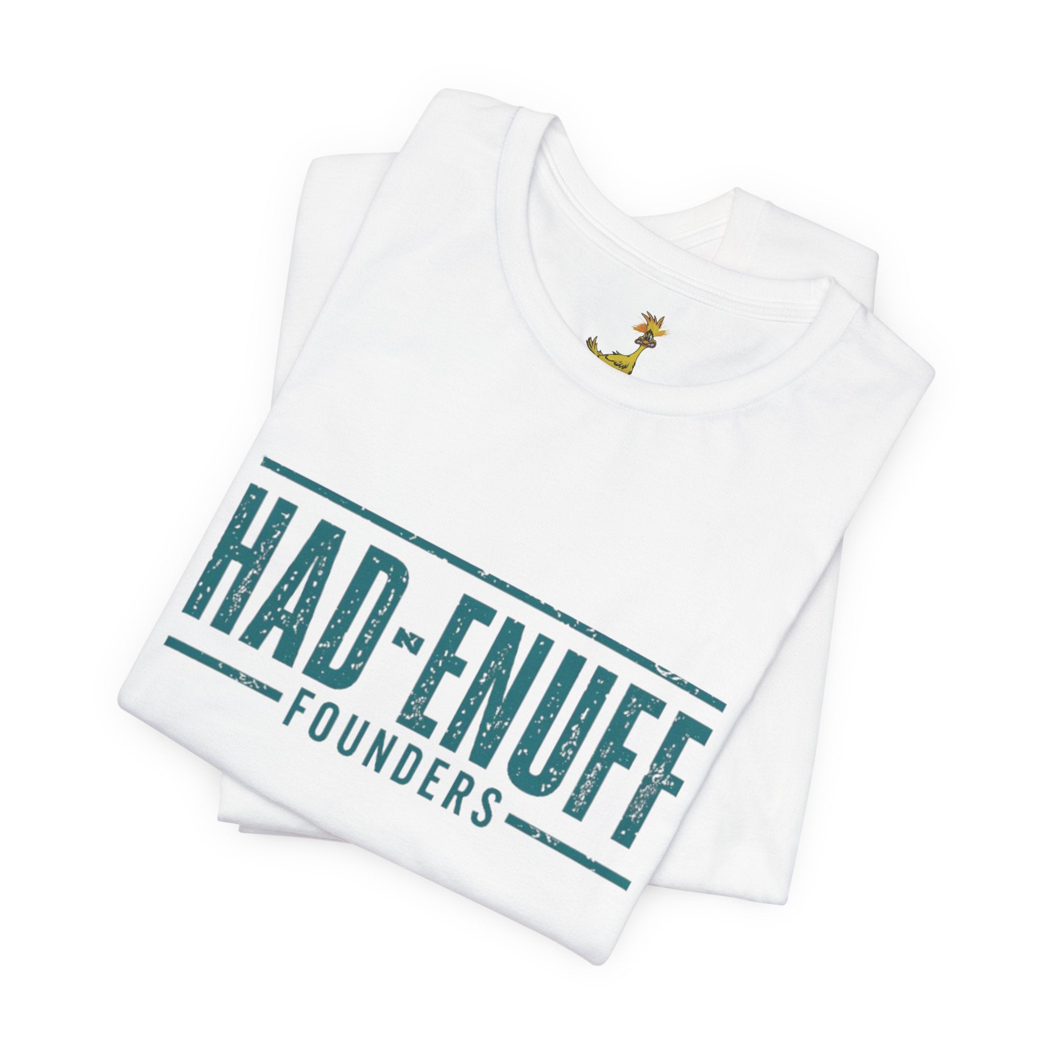 Had-Enuff Founders Tee — Vintage Distressed Logo T-Shirt