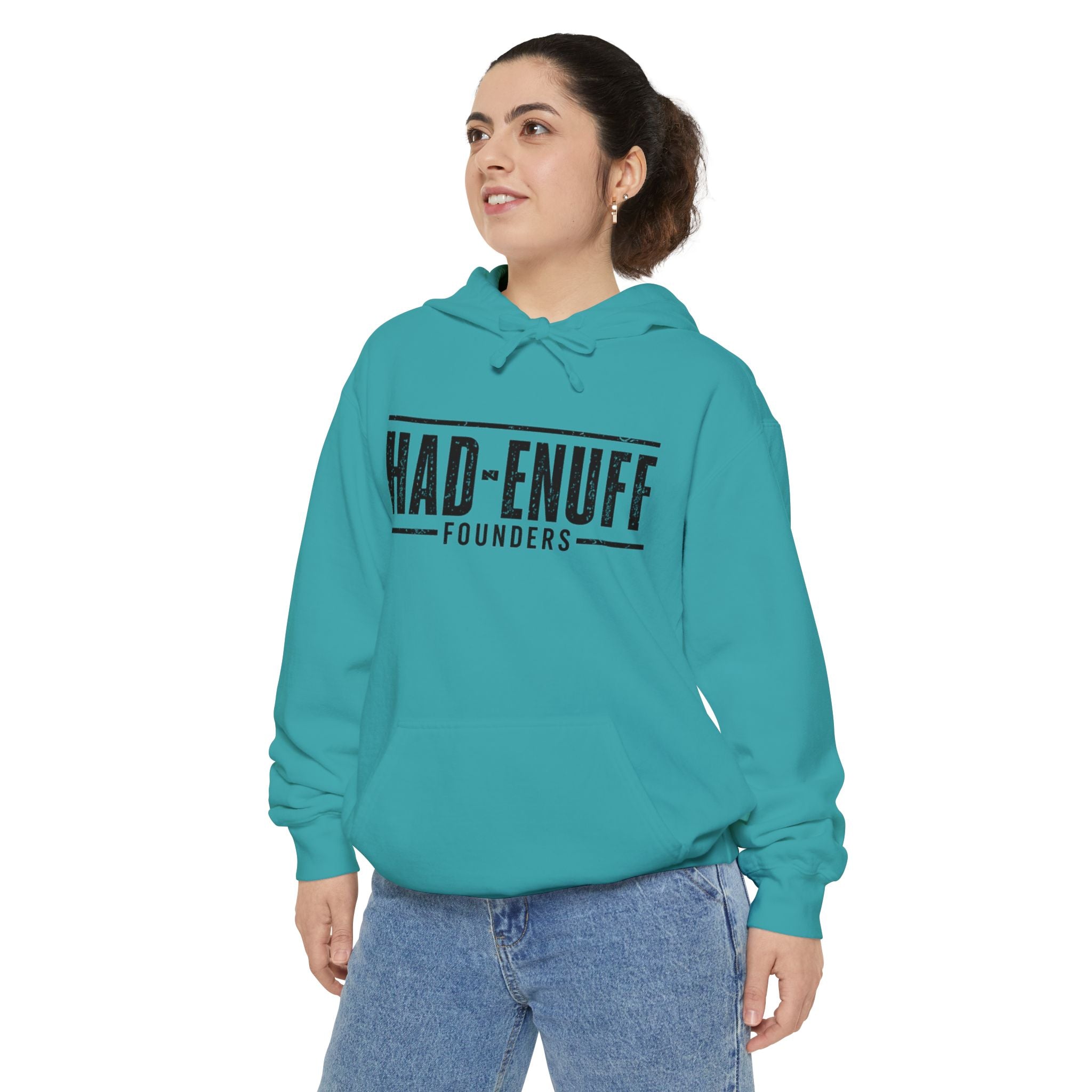 Had-Enuff Founders Hoodie — Vintage Logo Garment-Dyed Pullover