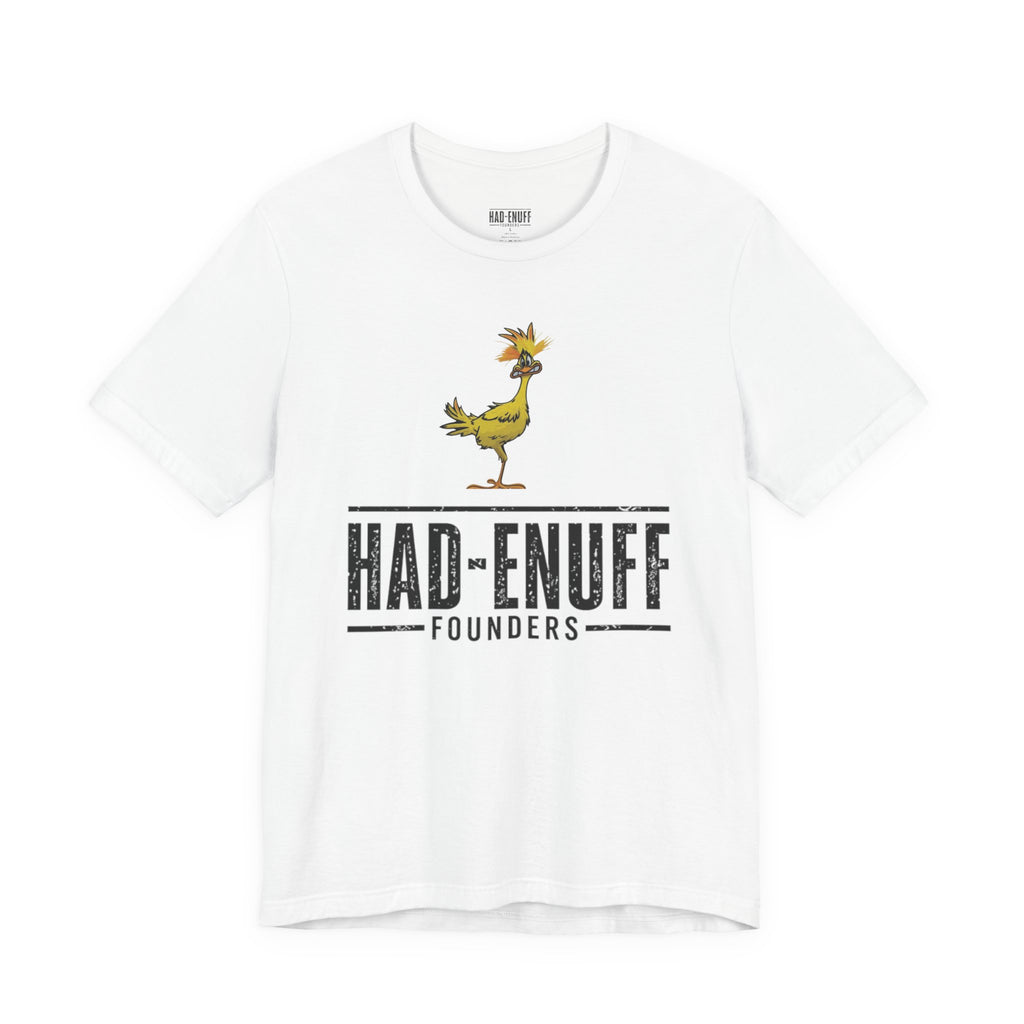 Had-Enuff Founders T-Shirt - Vintage Rooster Graphic Tee