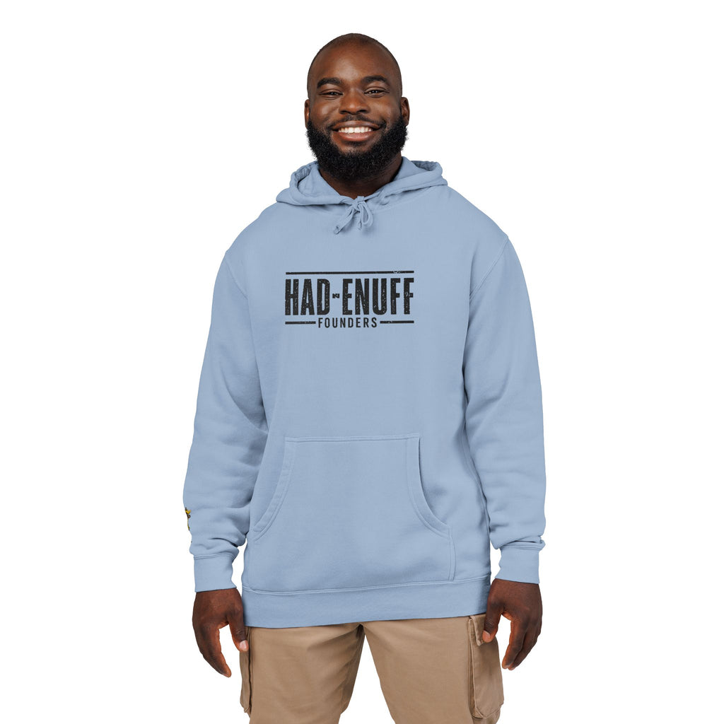 Had-Enuff Founders Hoodie — Pigment-Dyed Casual Pullover