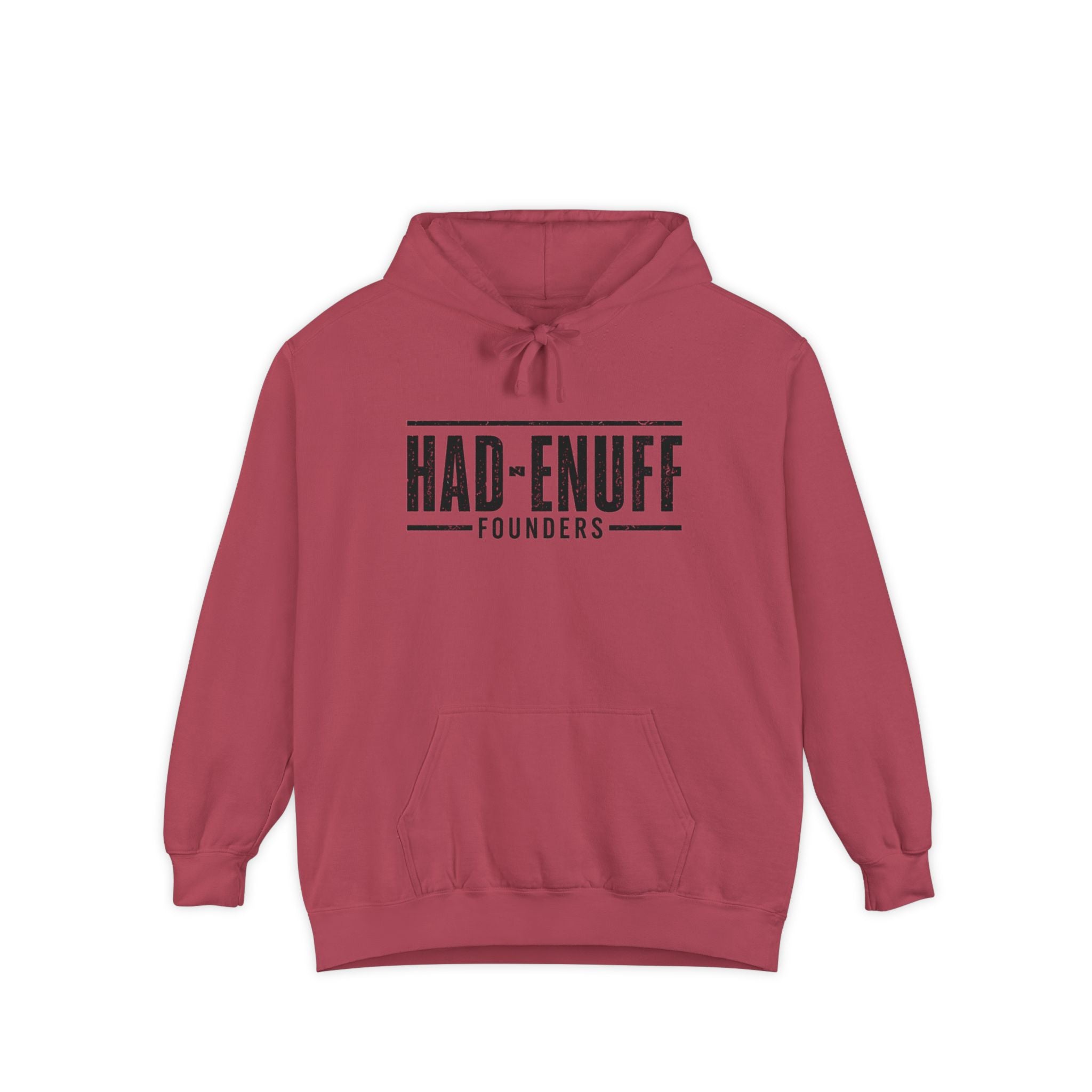 Had-Enuff Founders Hoodie — Vintage Logo Garment-Dyed Pullover
