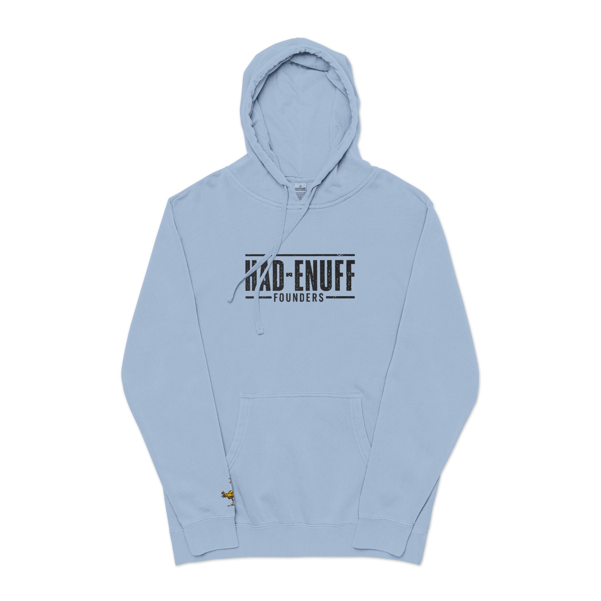 Had-Enuff Founders Hoodie — Pigment-Dyed Casual Pullover