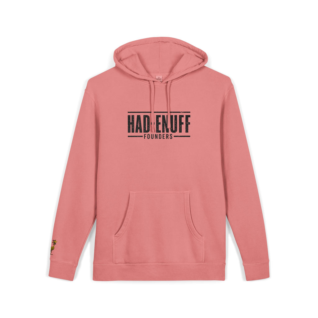 Had-Enuff Founders Hoodie — Pigment-Dyed Casual Pullover