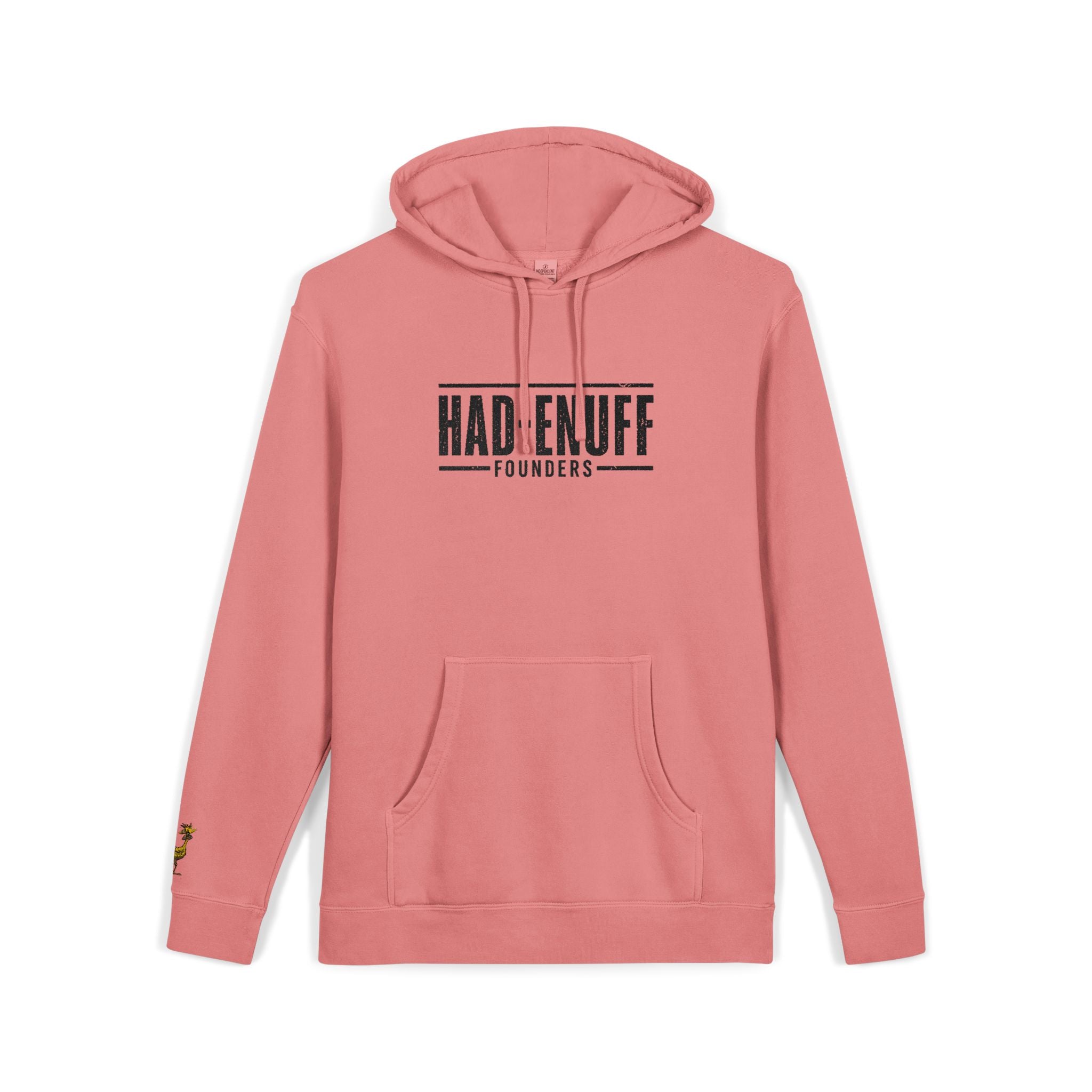 Had-Enuff Founders Hoodie — Pigment-Dyed Casual Pullover