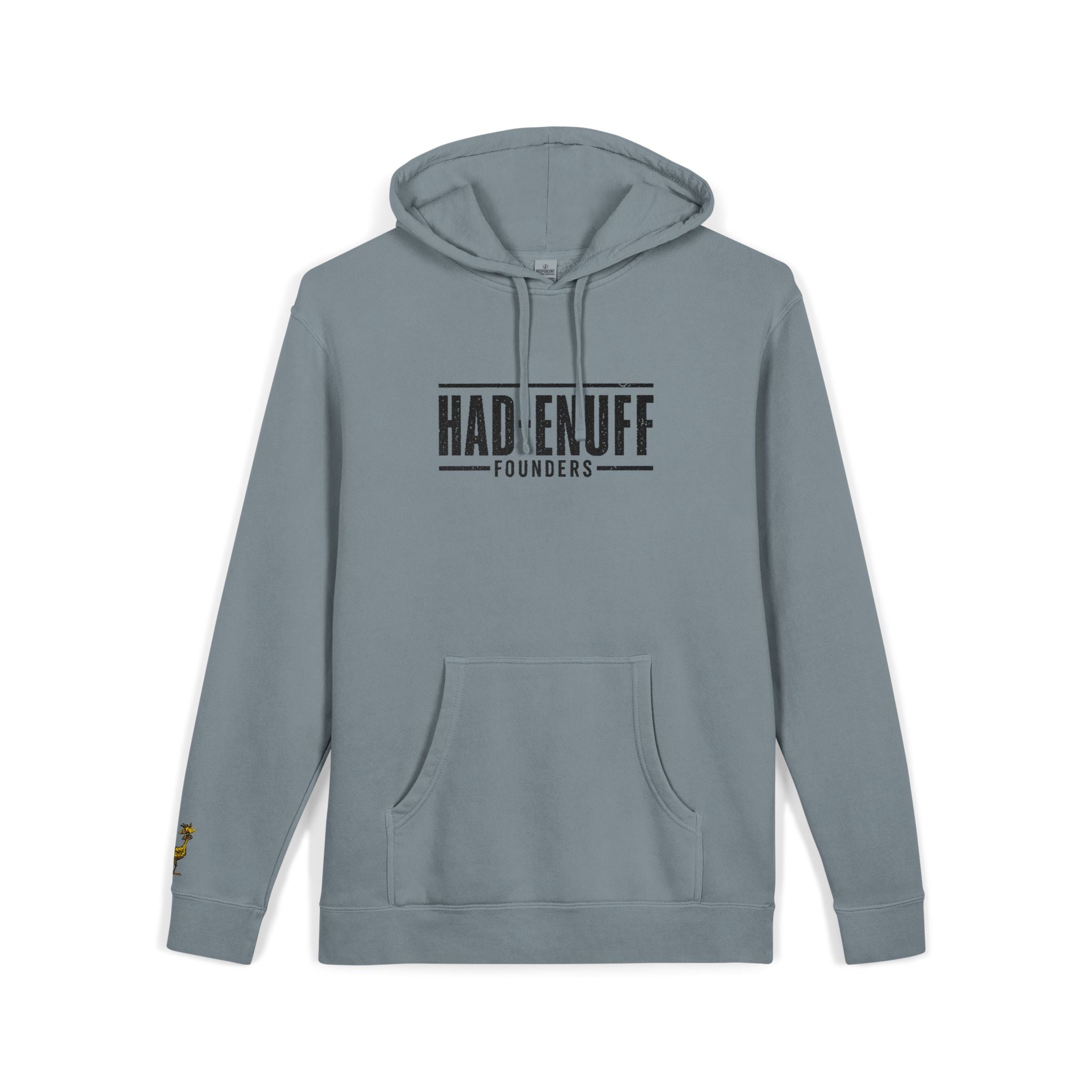 Had-Enuff Founders Hoodie — Pigment-Dyed Casual Pullover