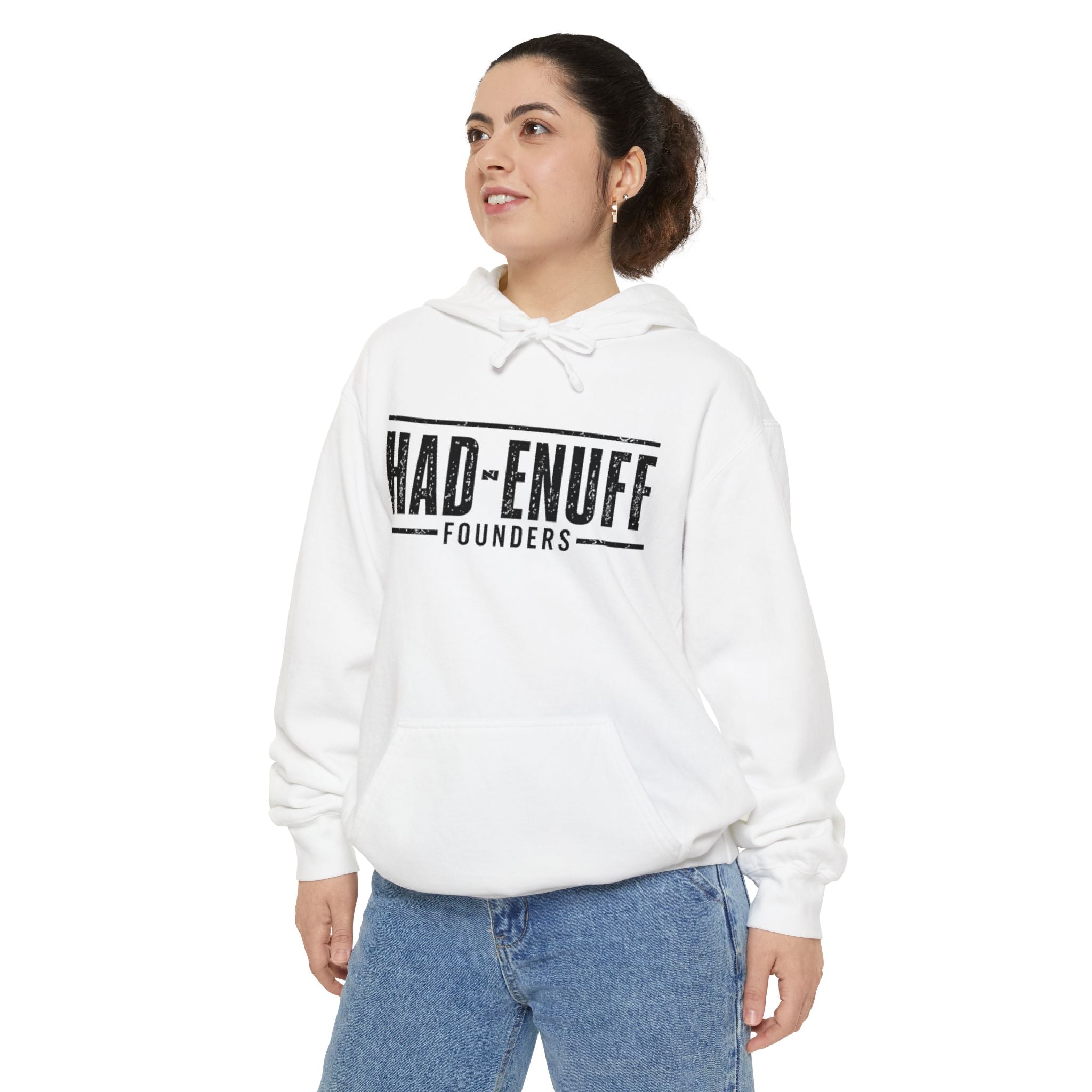 Had-Enuff Founders Hoodie — Vintage Logo Garment-Dyed Pullover