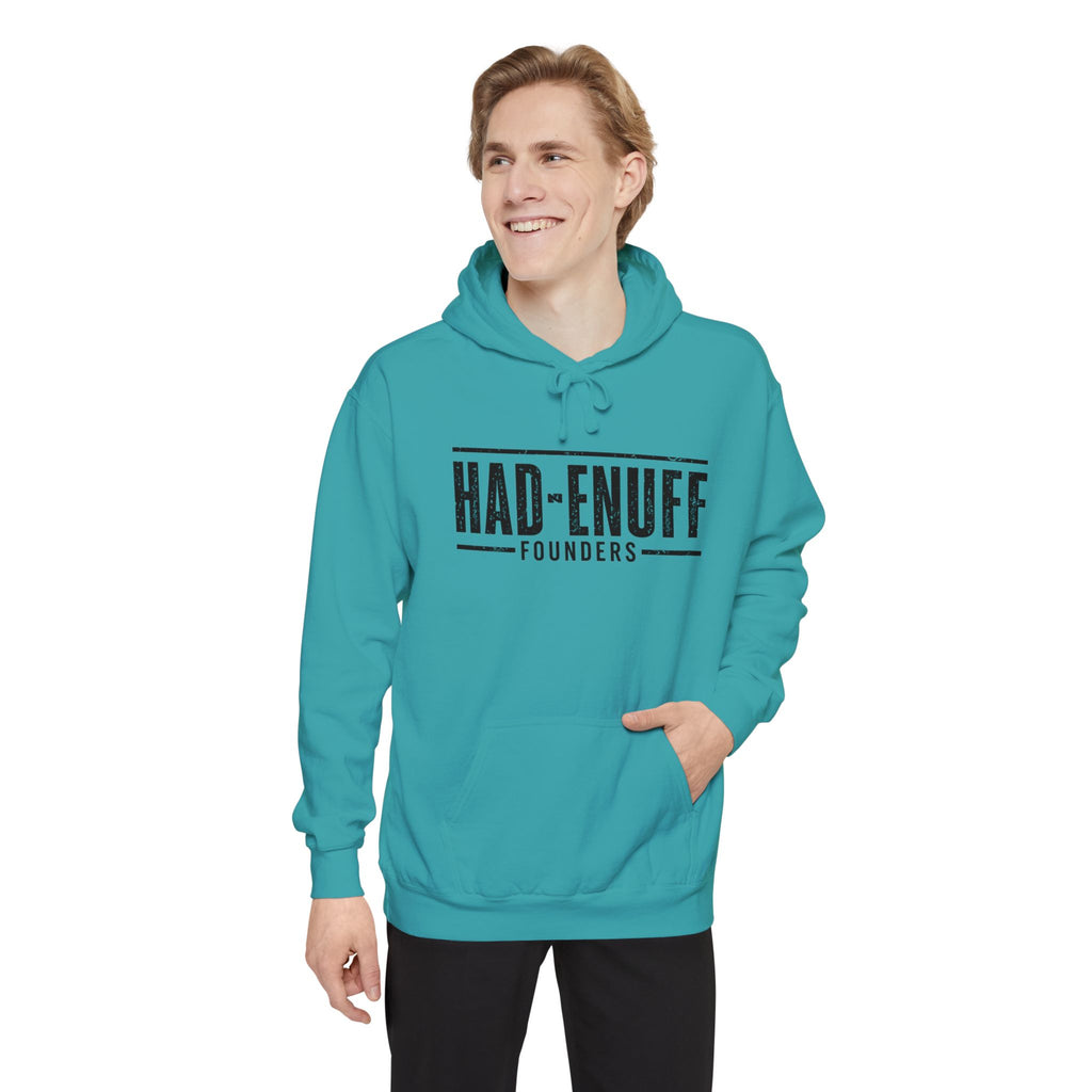 Had-Enuff Founders Hoodie — Vintage Logo Garment-Dyed Pullover
