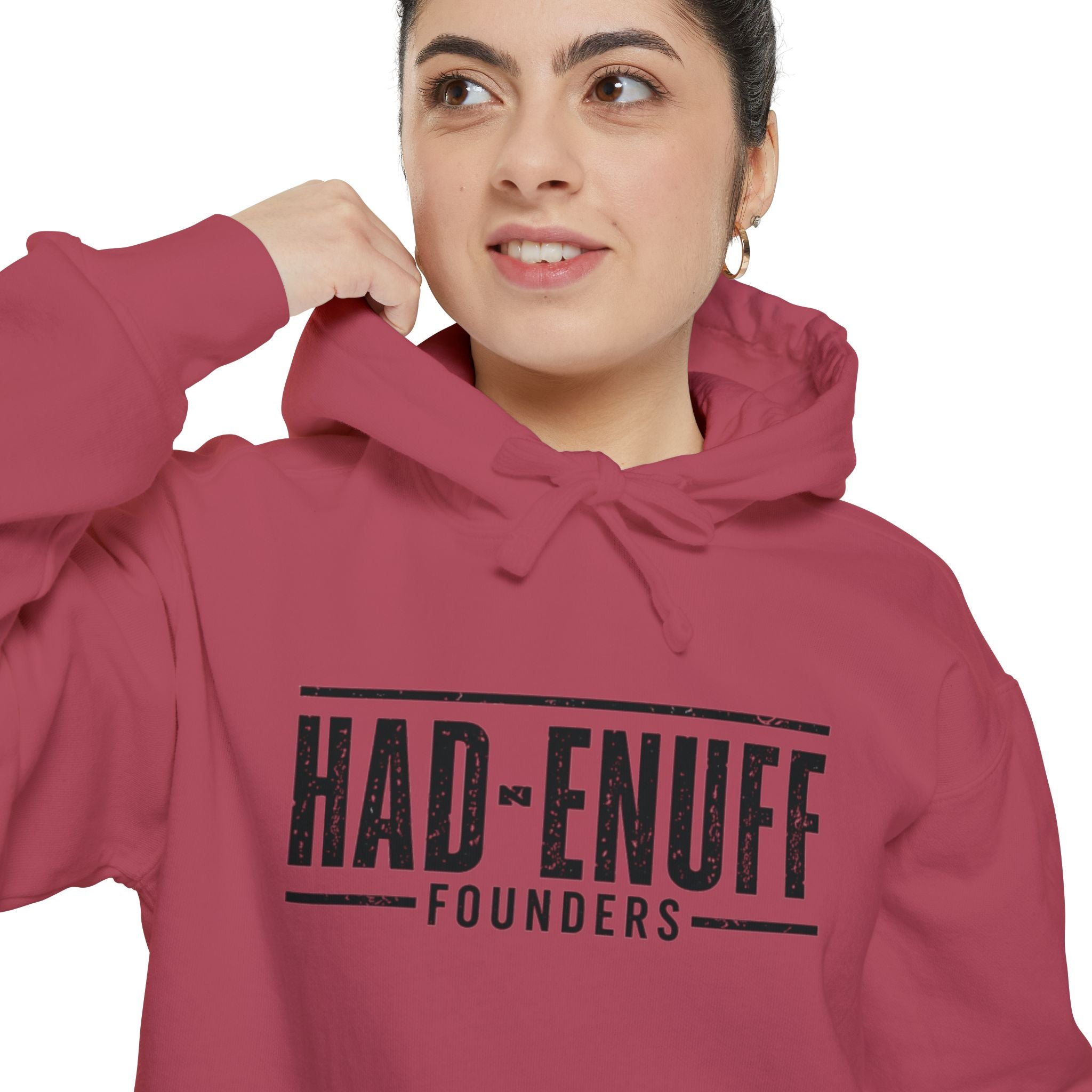 Had-Enuff Founders Hoodie — Vintage Logo Garment-Dyed Pullover