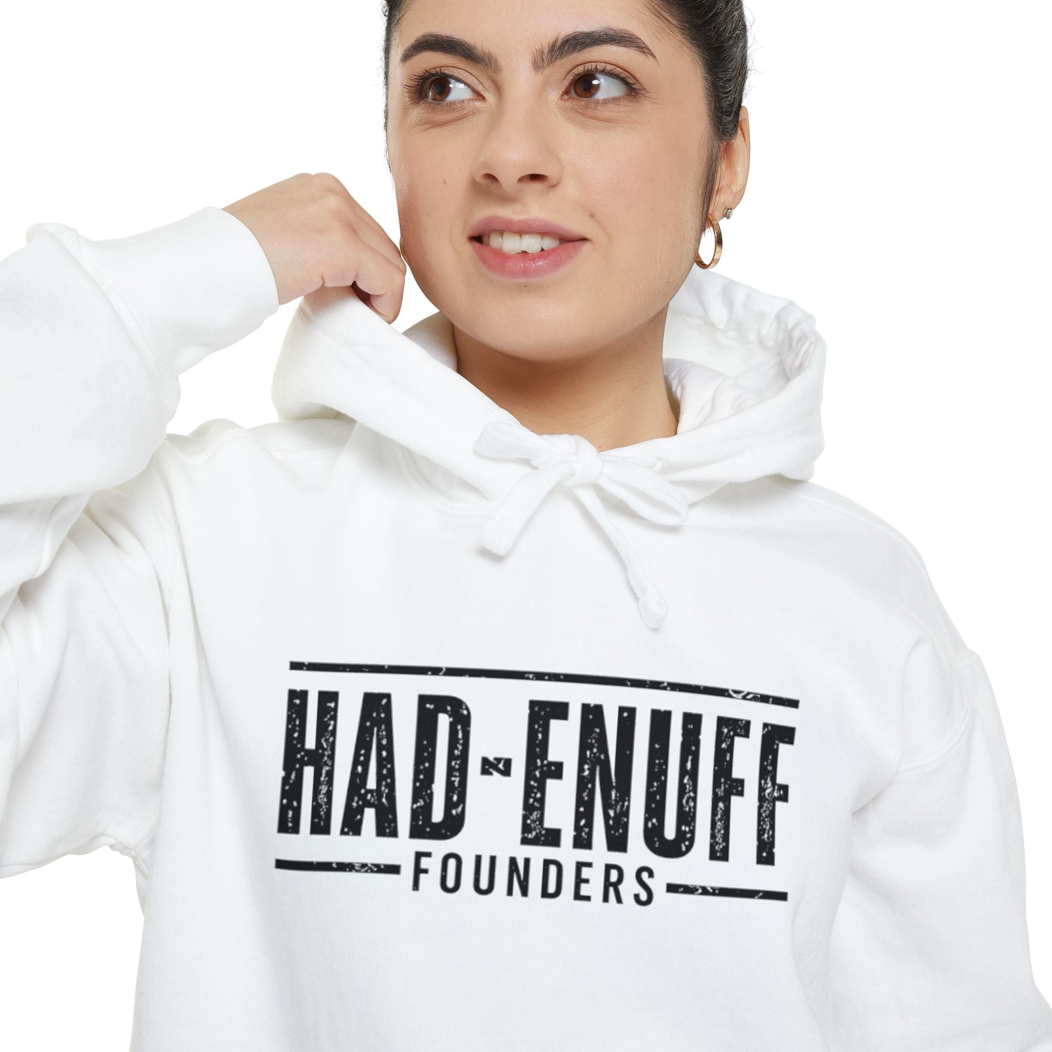 Had-Enuff Founders Hoodie — Vintage Logo Garment-Dyed Pullover