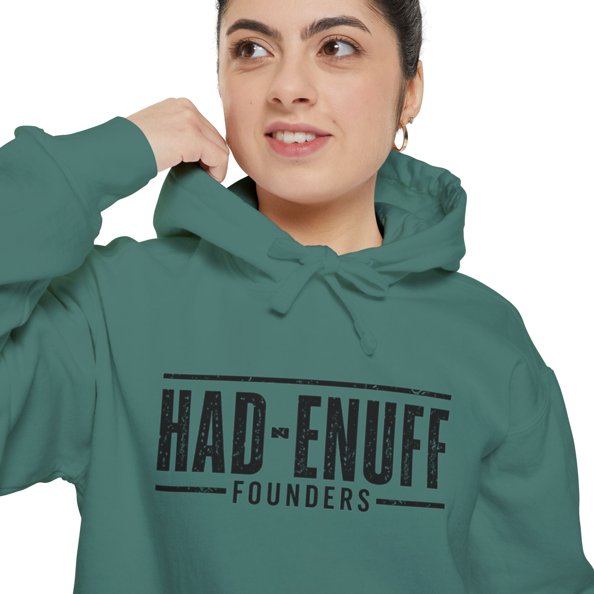 Had-Enuff Founders Hoodie — Vintage Logo Garment-Dyed Pullover