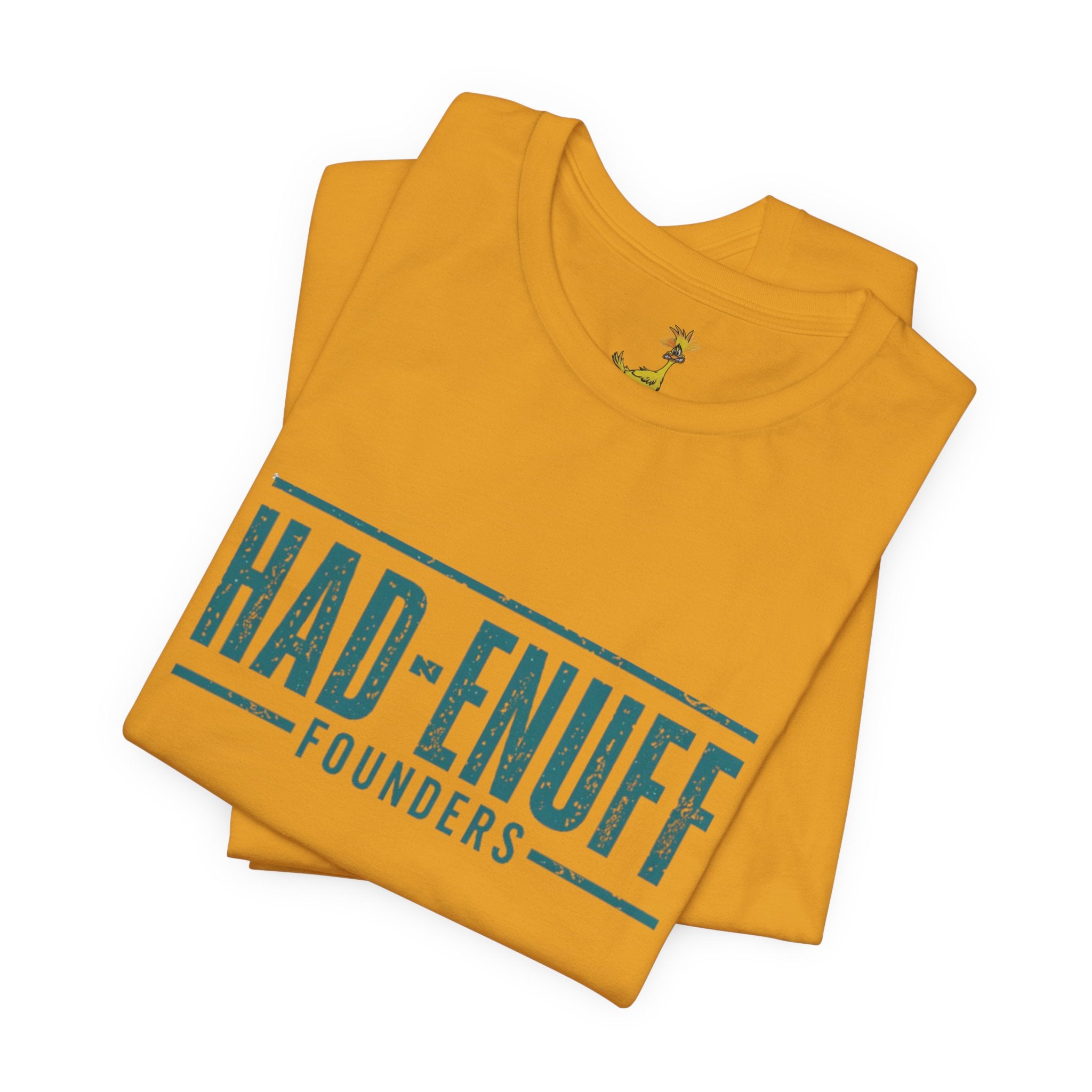 Had-Enuff Founders Tee — Vintage Distressed Logo T-Shirt