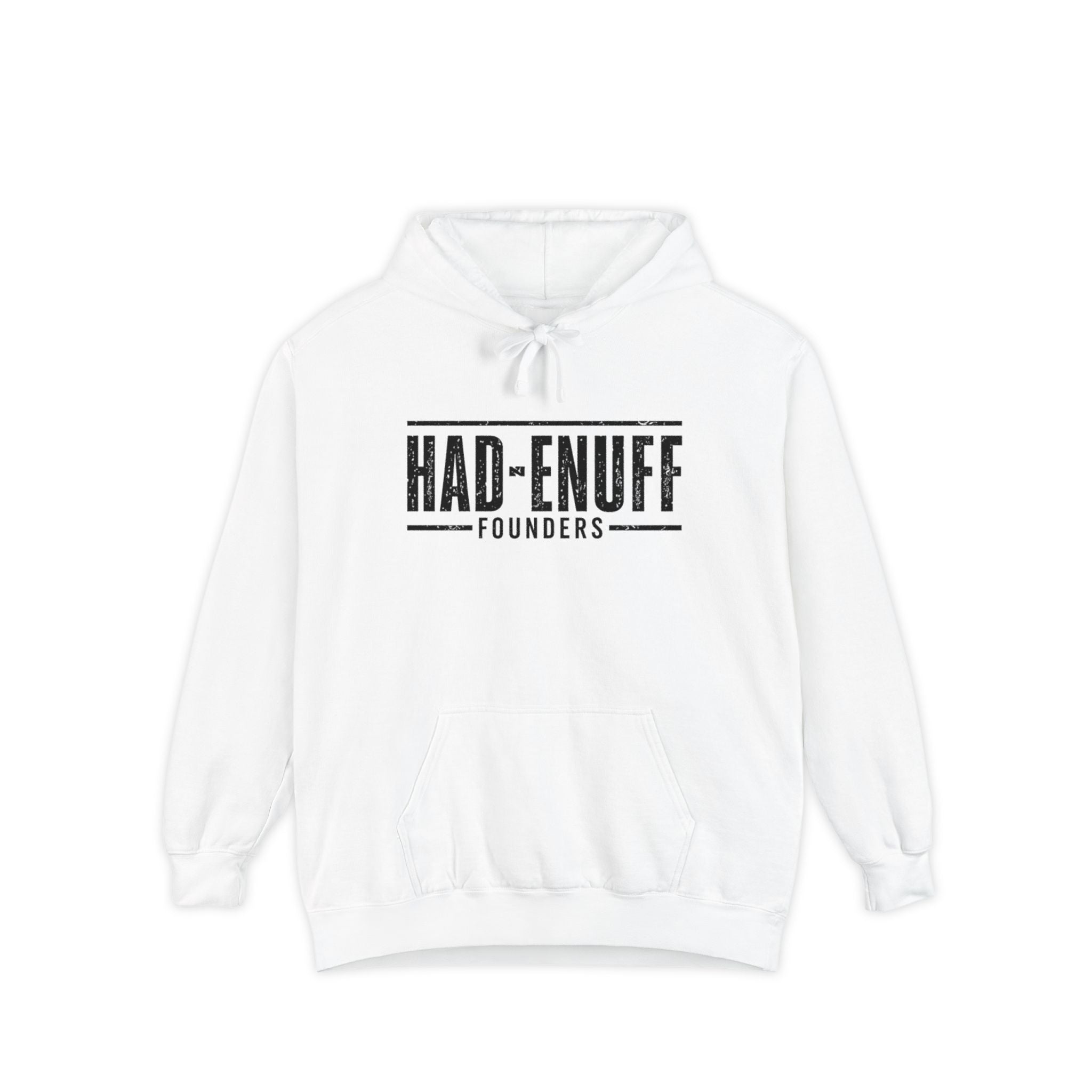 Had-Enuff Founders Hoodie — Vintage Logo Garment-Dyed Pullover