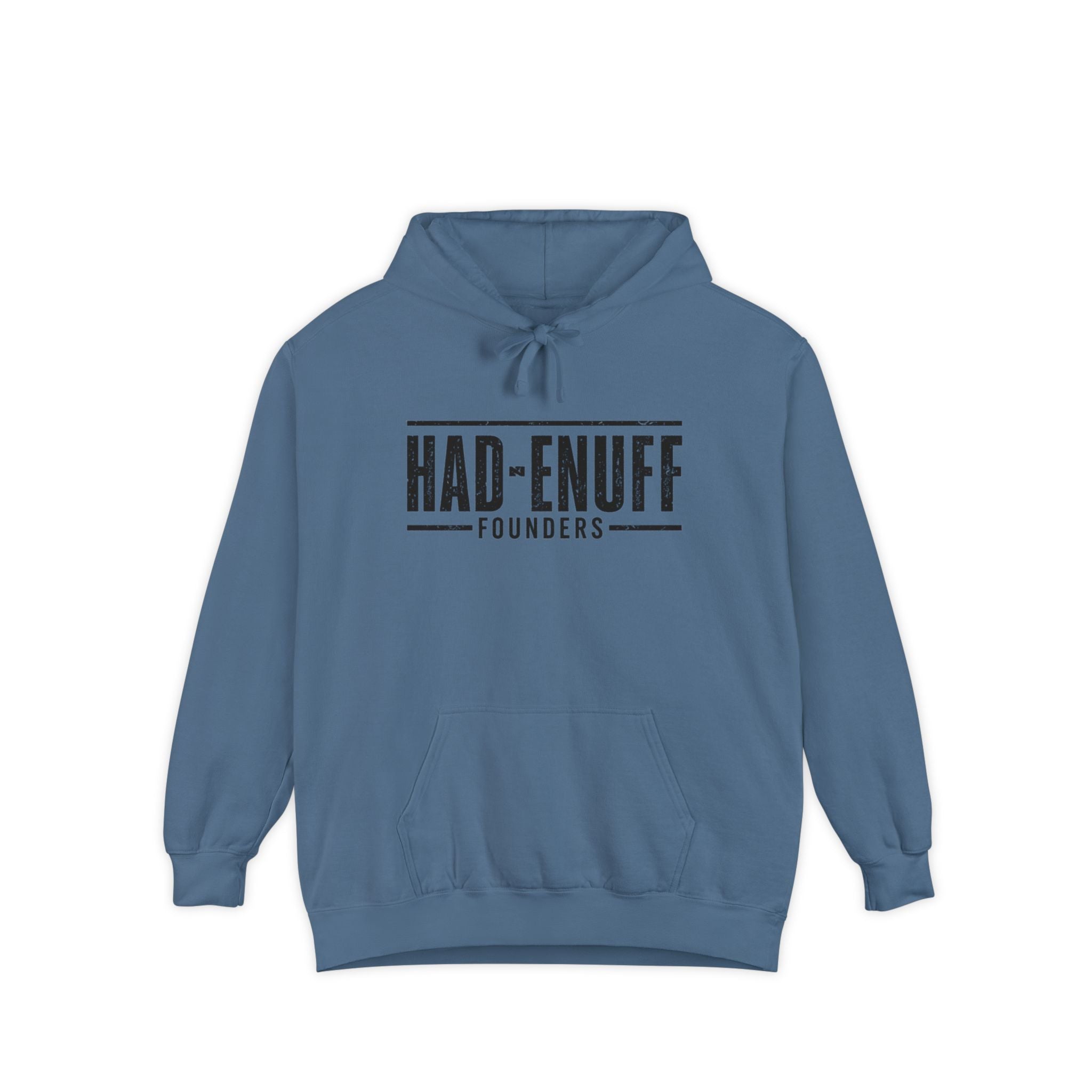 Had-Enuff Founders Hoodie — Vintage Logo Garment-Dyed Pullover