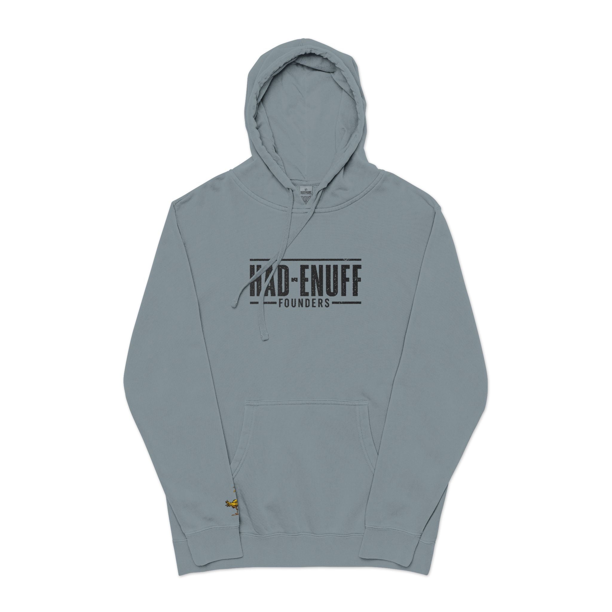 Had-Enuff Founders Hoodie — Pigment-Dyed Casual Pullover