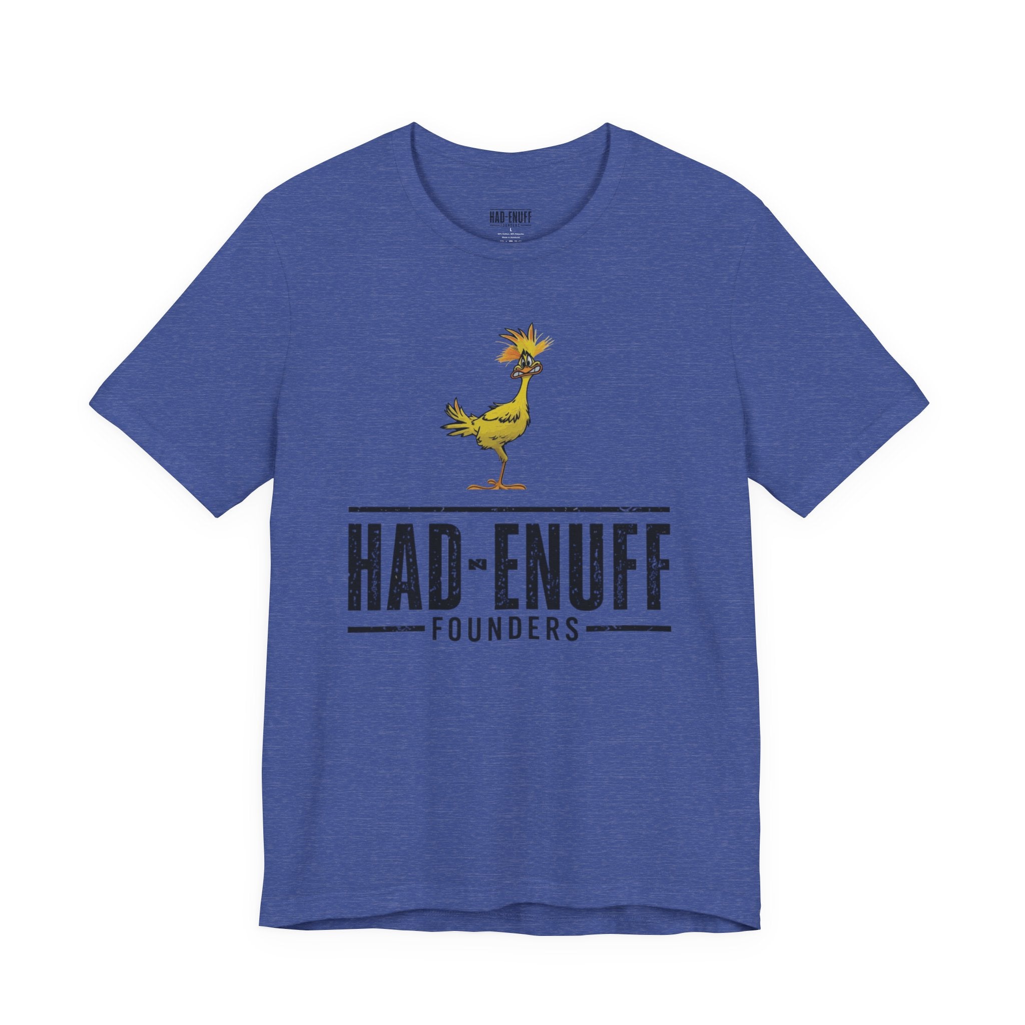 Had-Enuff Founders T-Shirt - Vintage Rooster Graphic Tee